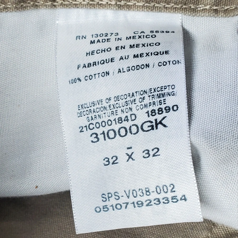 Wrangler Men's Rugged Wear Tan Jeans Size 32 X 32